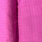 Pink Geometrical Cotton Dobby Fabric 1928