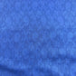 Blue Geometrical Cotton Dobby Fabric 1968