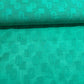 Aqua Blue Geometrical Cotton Dobby Fabric 1965