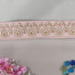 Pink Thread Embroidery Lace 15805