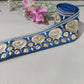 Blue Thread Embroidery Lace 15806