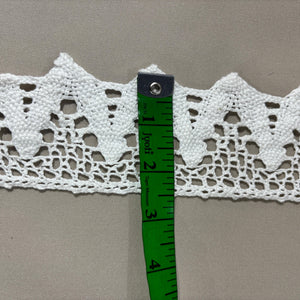 Off White Dyeable Cotton Lace 9145