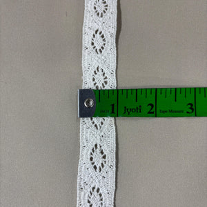 Off White Dyeable Cotton Lace 9157