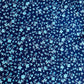 Blue With Sky Blue Floral Crepe Fabric 7203