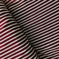 Maroon & White Stripe Rayon Fabric 5146