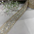 Golden Sequins Floral Lace 21842