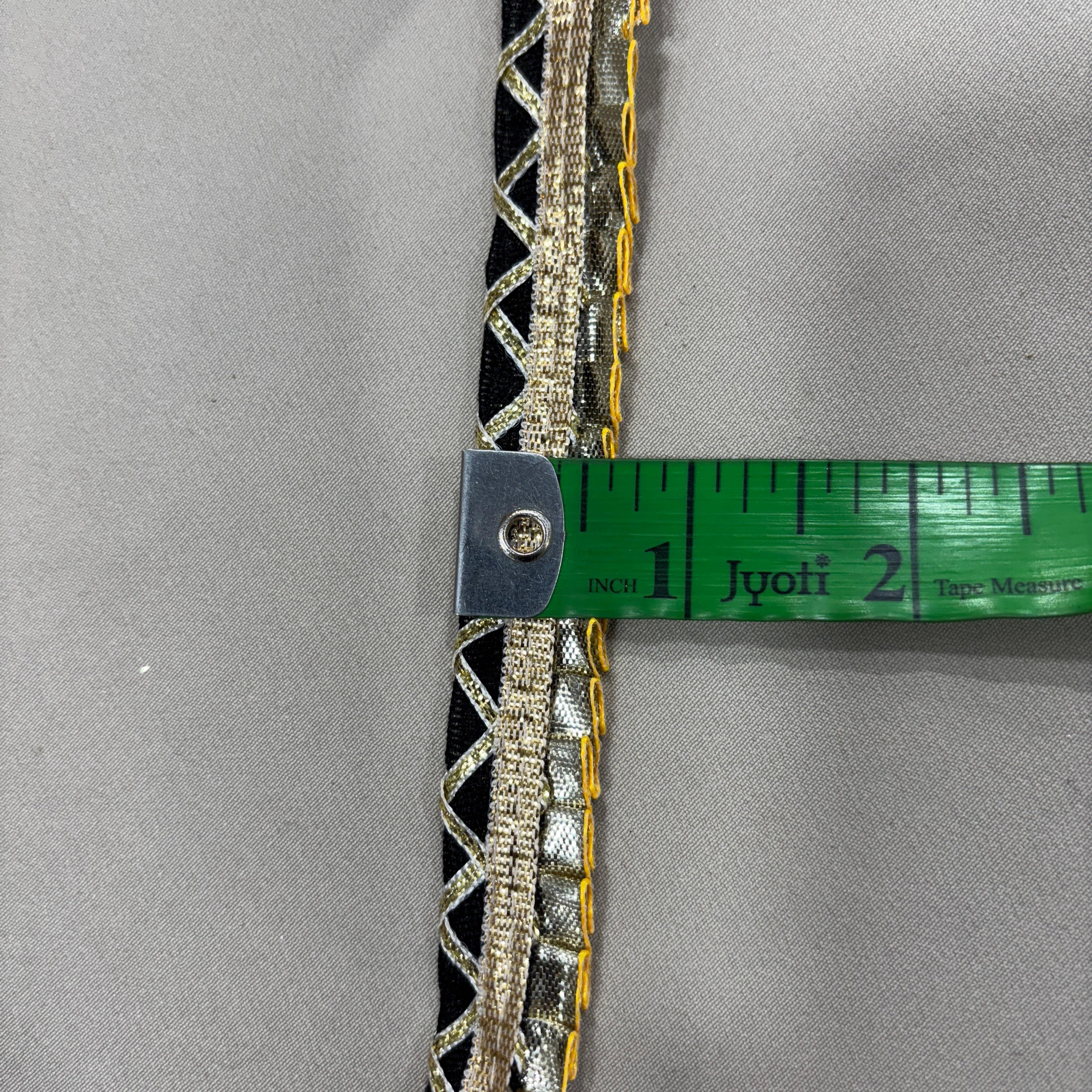 Black & Yellow Lace 21847