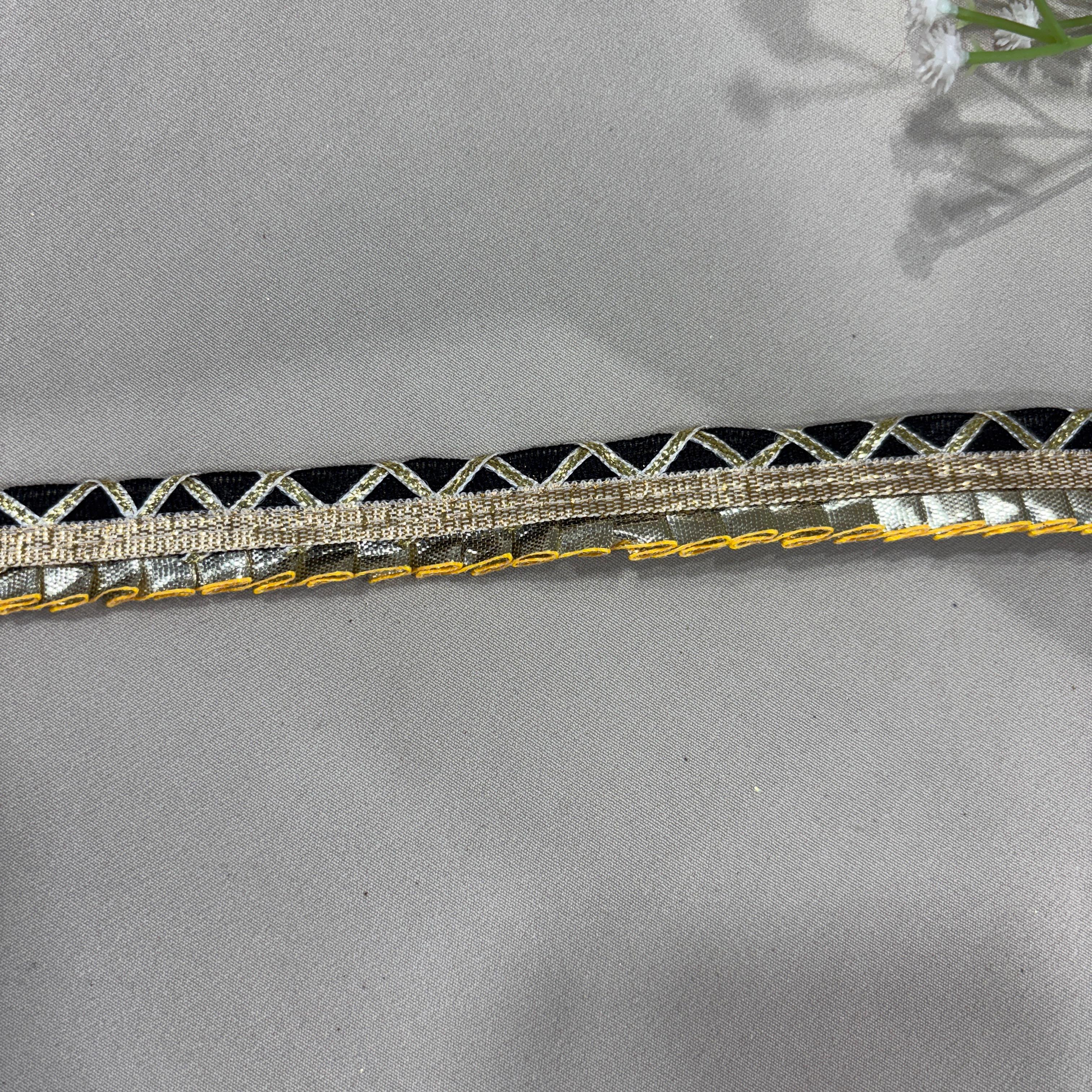 Black & Yellow Lace 21847