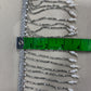 White Pearl Cutdana Long Hanging Lace 16981