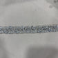 Silver Floral Sequins Embroidery Lace 15797
