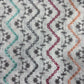 Off White & Multicolor Floral Embroidery With Border Cotton Fabric 11053