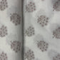 Griege Floral Sequence Embroidery Dyeable Cotton Fabric 9066