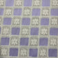 Purple Sequins Floral Embroidery Crepe Crochet Fabric 17390