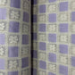 Purple Sequins Floral Embroidery Crepe Crochet Fabric 17390