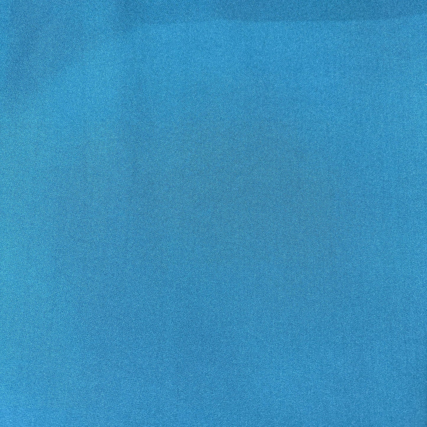 Teal Green Solid Banana Crepe Fabric 13506