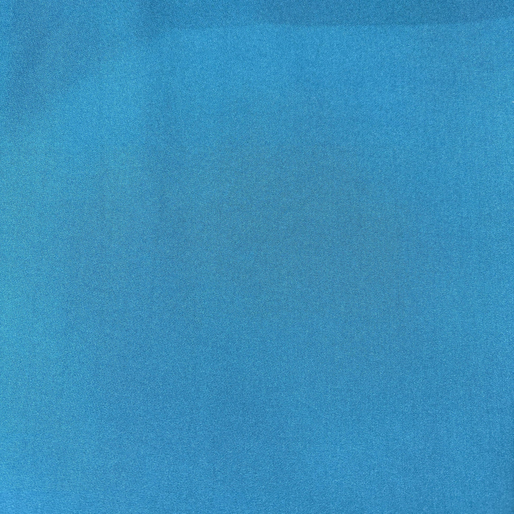 Teal Green Solid Banana Crepe Fabric 13506