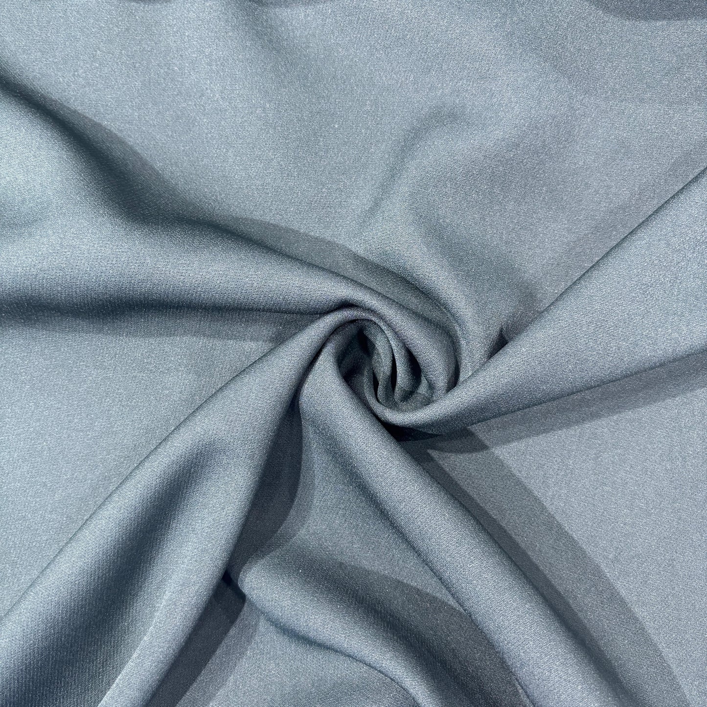 Pine Green Solid Banana Crepe Fabric 8771 
