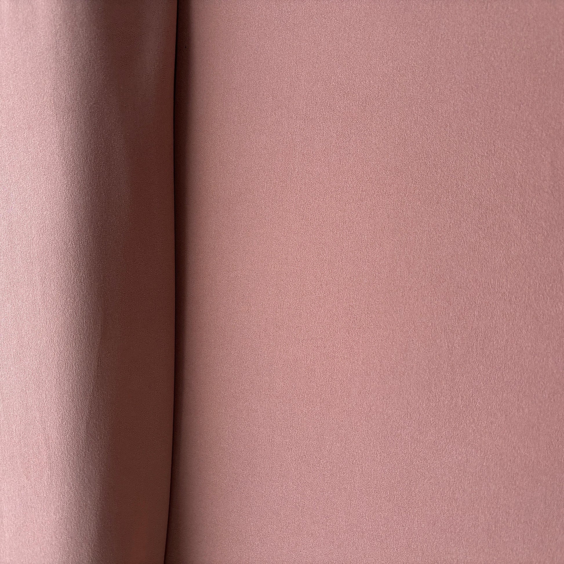 Dark Cream Solid Banana Crepe Fabric 13339