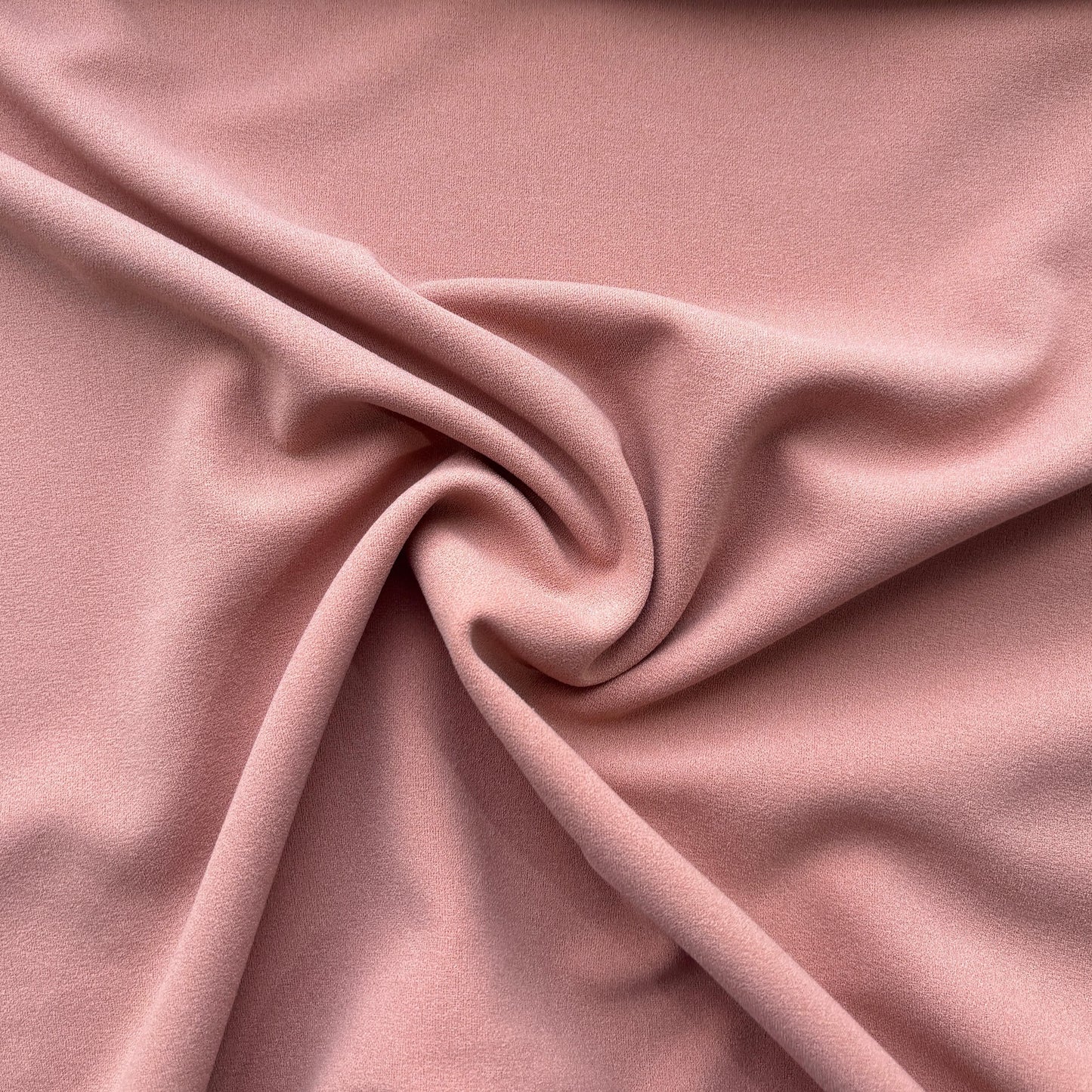 Dark Cream Solid Banana Crepe Fabric 13339