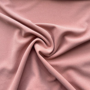 Dark Cream Solid Banana Crepe Fabric 13339