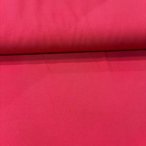 Rose Red Solid Banana Crepe Fabric 13495