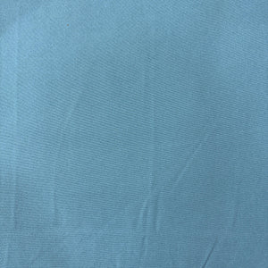 Teal Blue Solid Banana Crepe Fabric 8770