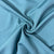 Teal Blue Solid Banana Crepe Fabric 8770