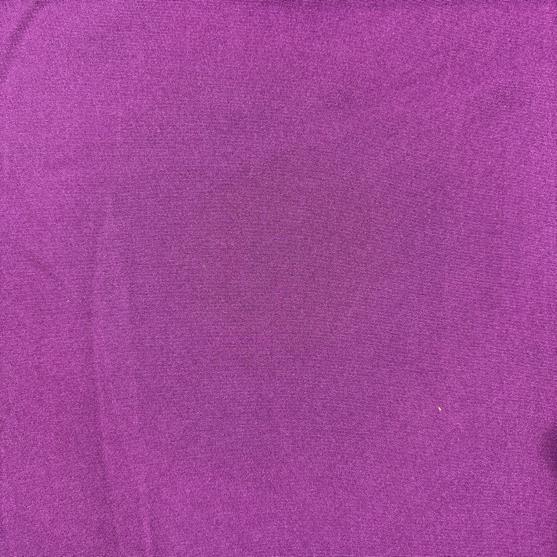 Purple Solid Banana Crepe Fabric 13492