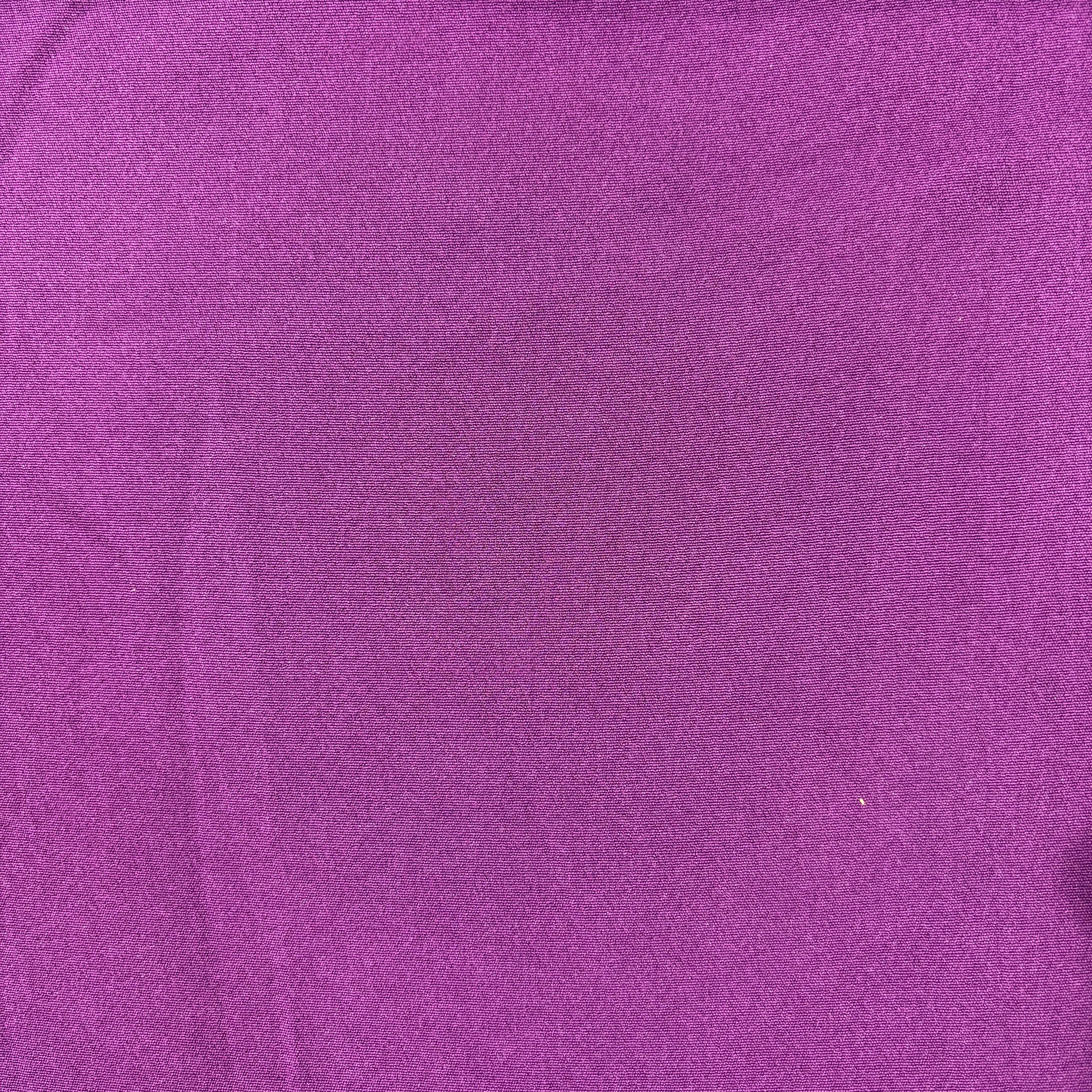 Purple Solid Banana Crepe Fabric 13492