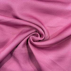 Premium Pink Solid Banana Crepe Fabric 13502