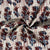 Beige Ajrakh Print Cotton Fabric 23826
