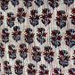 Beige Ajrakh Print Cotton Fabric 23826