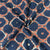 Indigo Kalamkari Print Cotton Fabric 23650