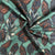 Green Tropical Print Cotton Fabric 23682