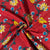 Red Kalamkari Print Cotton Fabric 24228