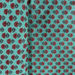 Green Floral Kantha Cotton Fabric 23783