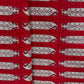 Red Dabu Print Cotton Fabric 23864