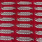 Red Dabu Print Cotton Fabric 23864