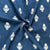 Blue Bagru Print Cotton Fabric 24239