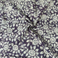 Lavender Floral Bagru Print Cotton Fabric 24236