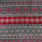 Green Ajrakh Print Cotton Fabric 24231
