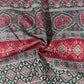 Green Ajrakh Print Cotton Fabric 24231