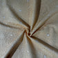 Orange Floral Sequence Thread Embroidery Cotton Fabric 11033