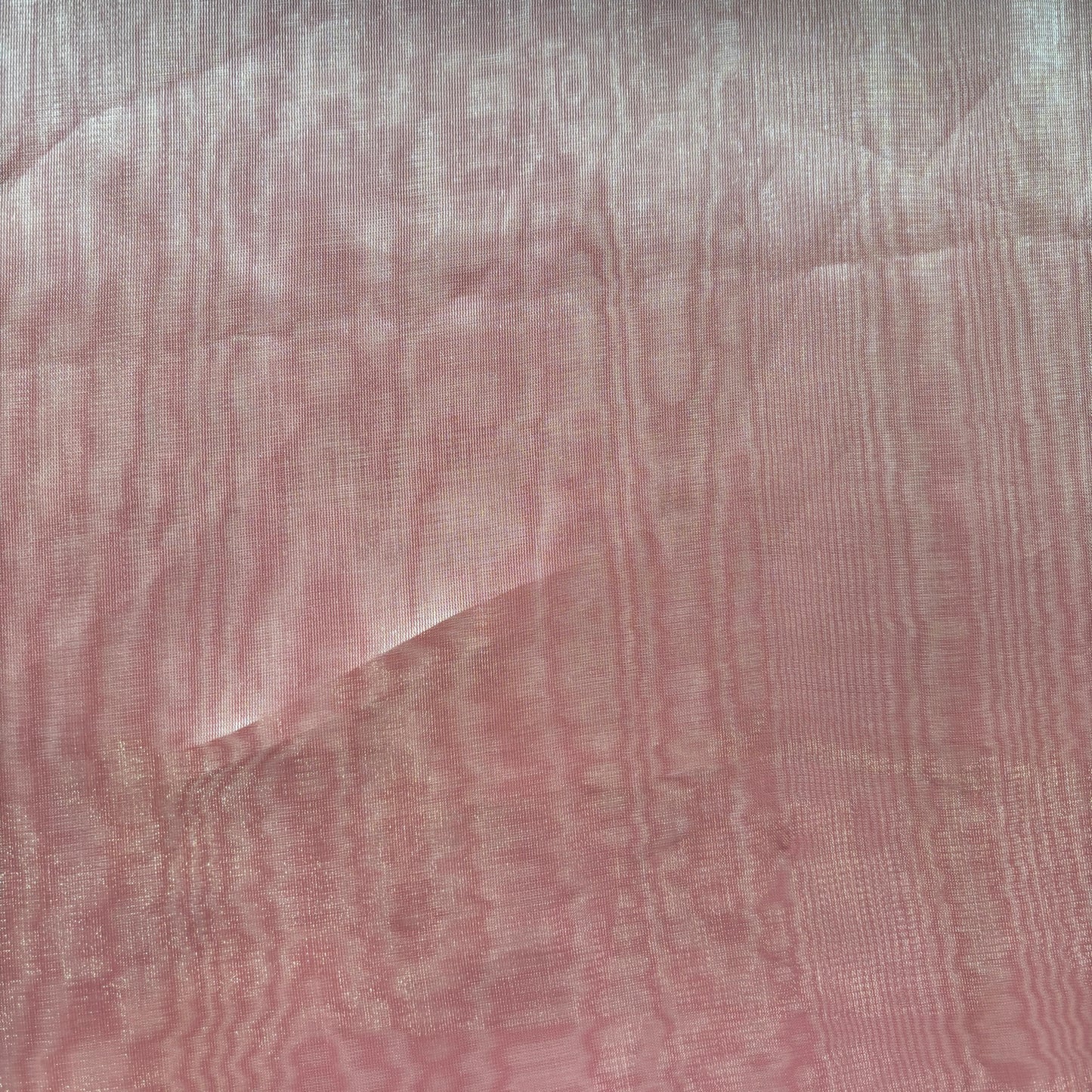Strawberry Pink Solid Organza Fabric 13330