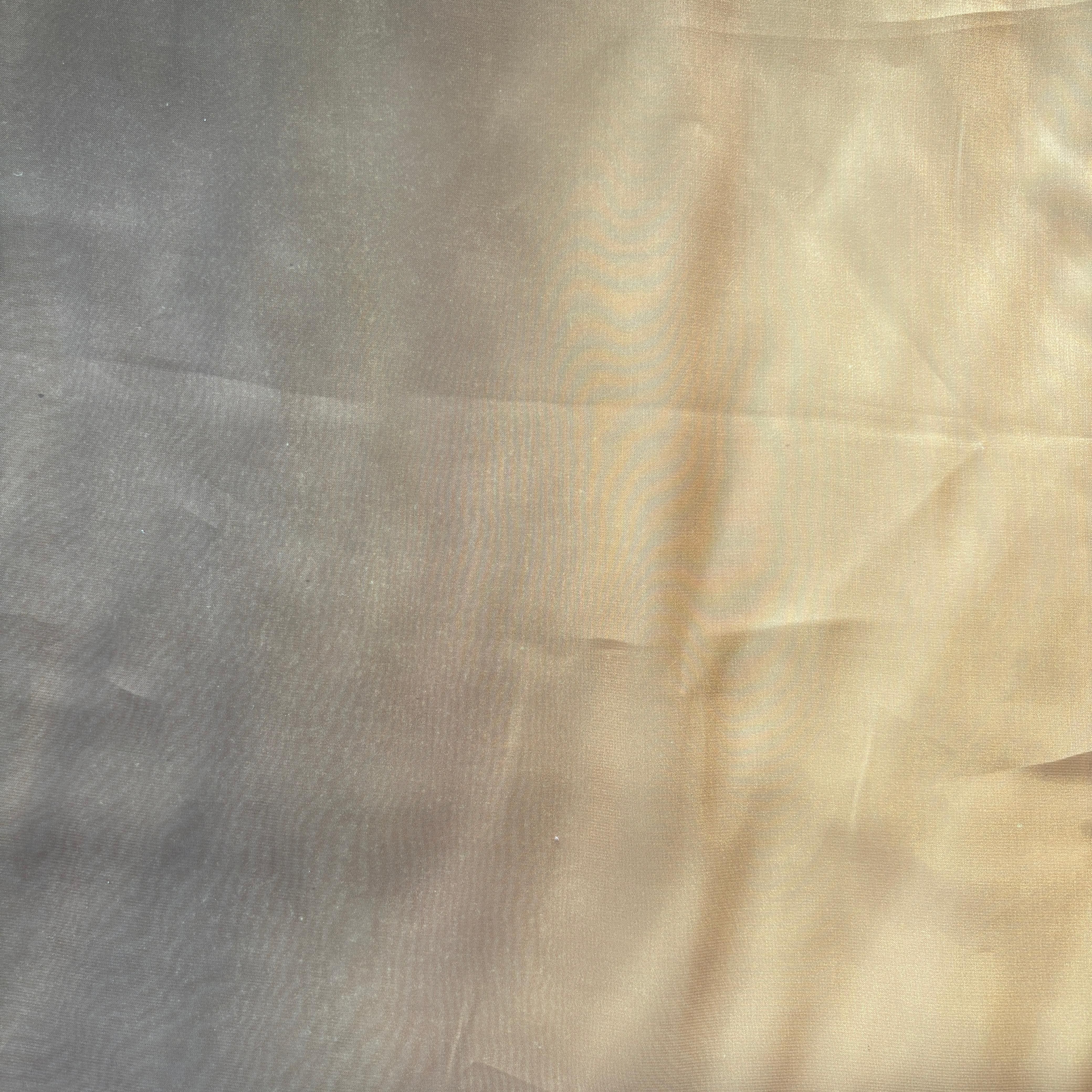 Brown Ombre Organza Fabric 15359