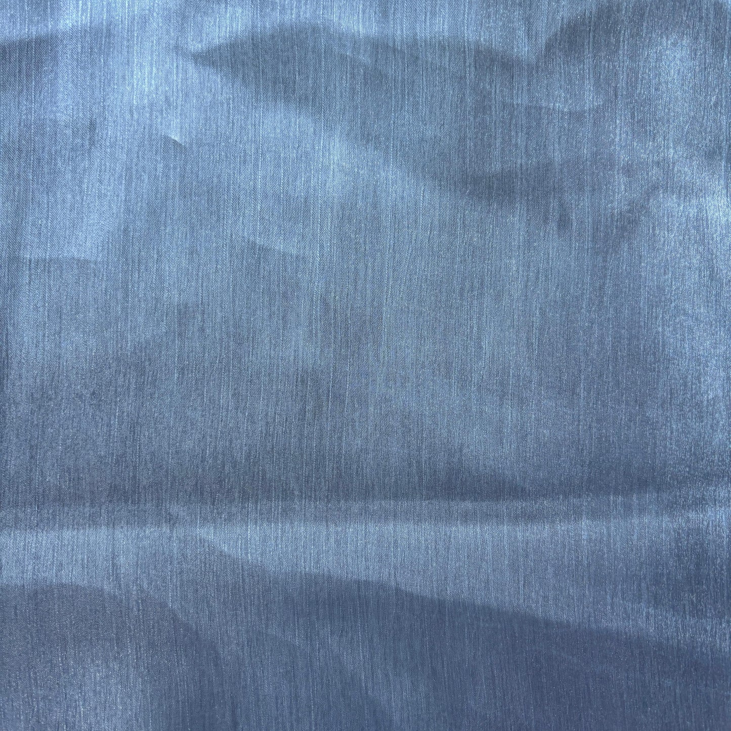 Blue Solid Chiffon Fabric 8194