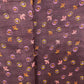 Brown Tropical Print Tusser Silk Fabric 20350