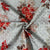White & Pink Floral Embroidery Schiffli Cotton Fabric 11581