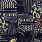 Wine Ikkat Print Tusser Silk Fabric 20371