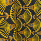 Black Thread Embroidery Cotton Fabric 15732